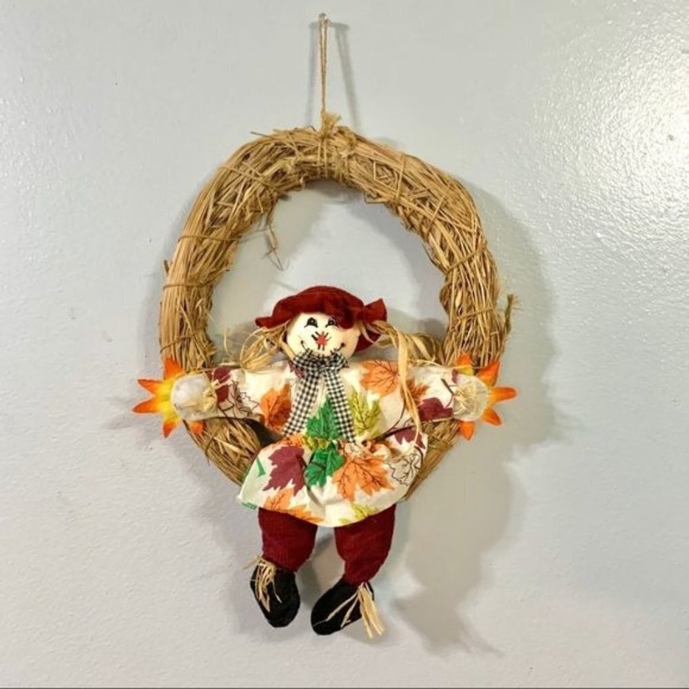 Celebrate the Season Hanging Scarecrow Fall Decor